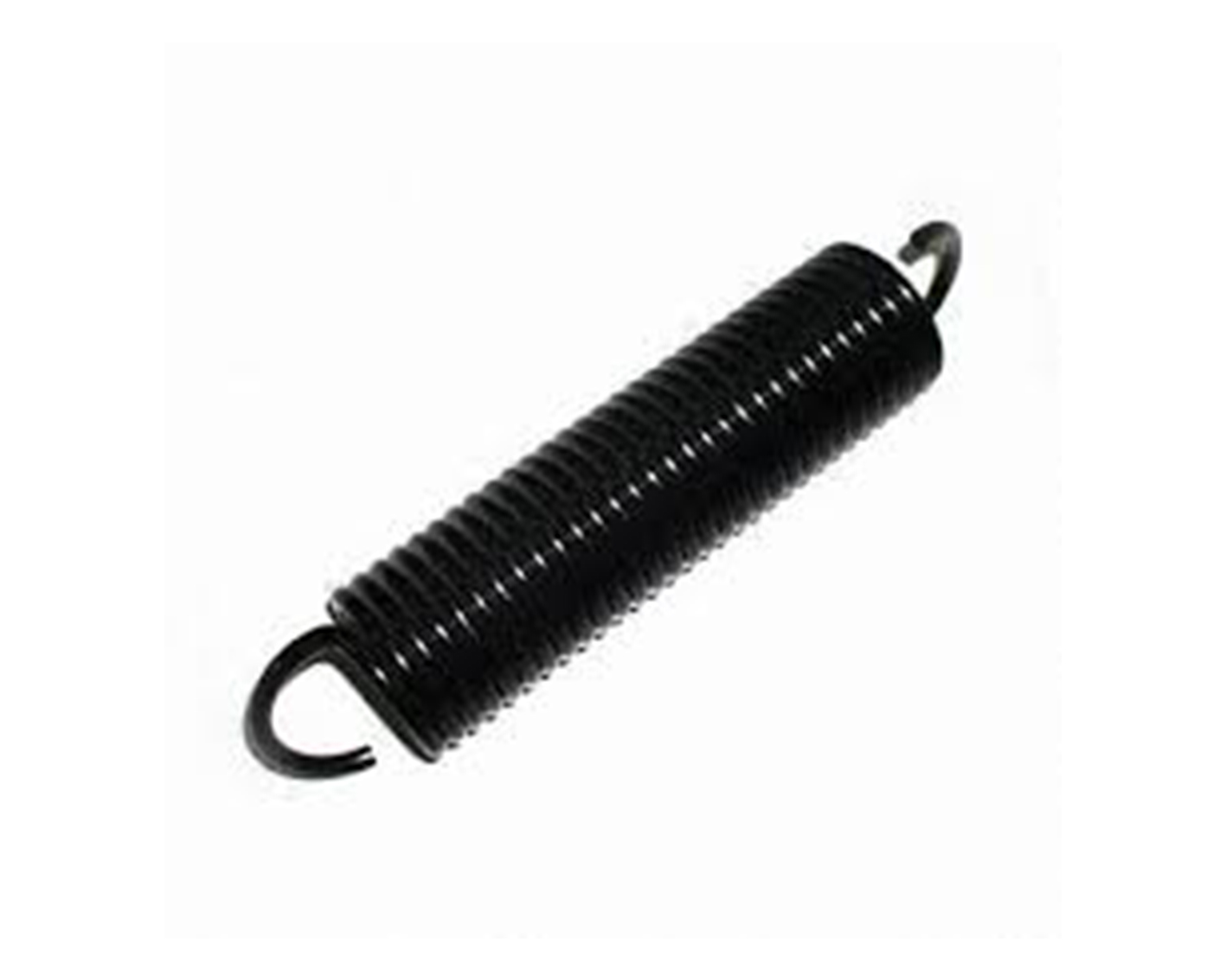 Motorcycle brake handle extension spring