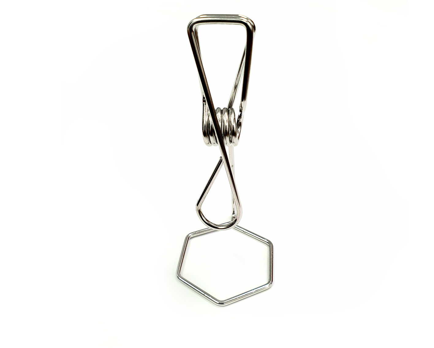 Polygon Base Memo Clip Spring
